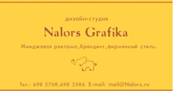 Корпоративный стиль: Nalors grafica